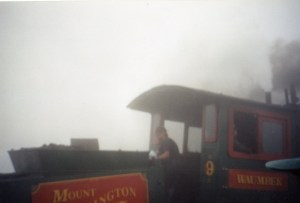 The cog railway engine looks like the Little Engine that Could
