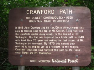 The oldest ,mountain hiking trail in America
