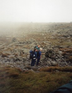 Rock, mist, and more rock