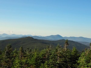 Memories of this view from the top of Mrt. Pierce, the last clear weather before the clouds rolled in are fading with reality
