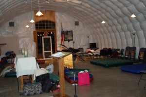 A haven for weary aid workers