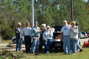 A pizza break. No, we weren't always eating