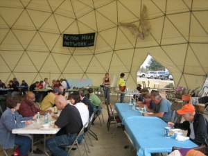 Lunch under the Dome