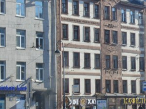 An example of Stalin Renaissance apartment buildings